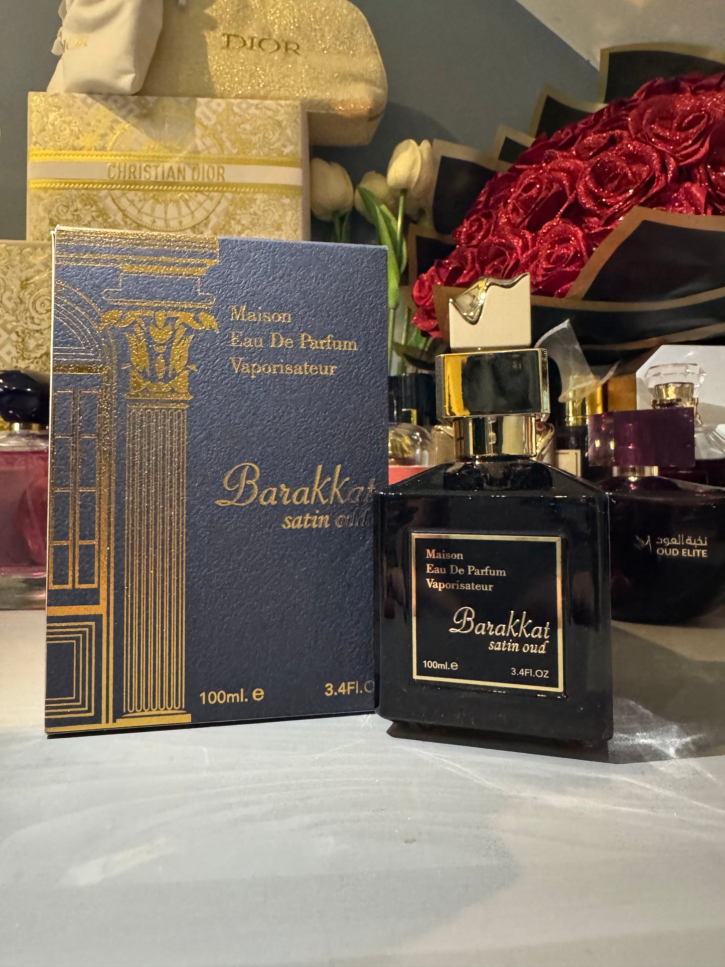 Barakkat Satin Oud Maison Eau de Parfum 100ml